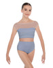 Solid Lycra Posh Crop Top