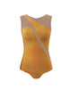 Hologram Sleeveless Spectral Leotard Nude Mesh