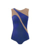 Hologram Sleeveless Spectral Leotard Nude Mesh