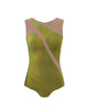 Hologram Sleeveless Spectral Leotard Nude Mesh