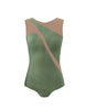 Hologram Sleeveless Spectral Leotard Nude Mesh