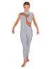 Solid Lycra Shadows Sleeveless TNeck Unitard