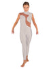 Solid Lycra Shadows Sleeveless TNeck Unitard