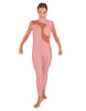 Solid Lycra Shadows Sleeveless TNeck Unitard
