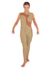 Solid Lycra Shadows Sleeveless TNeck Unitard