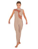 Solid Lycra Shadows Sleeveless TNeck Unitard