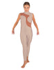 Solid Lycra Shadows Sleeveless TNeck Unitard