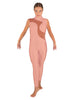 Solid Lycra Shadows Sleeveless TNeck Unitard