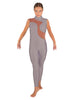 Solid Lycra Shadows Sleeveless TNeck Unitard