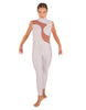 Solid Lycra Shadows Sleeveless TNeck Unitard