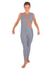 Solid Lycra Shadows Sleeveless Unitard