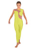 Solid Lycra Shadows Sleeveless Unitard