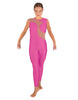 Solid Lycra Shadows Sleeveless Unitard