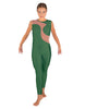 Solid Lycra Shadows Sleeveless Unitard