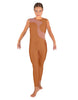 Solid Lycra Shadows Sleeveless Unitard