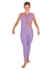 Solid Lycra Shadows Sleeveless Unitard