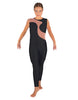 Solid Lycra Shadows Sleeveless Unitard