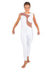 Solid Lycra Shadows Sleeveless Unitard