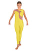 Solid Lycra Shadows Sleeveless Unitard