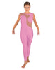 Solid Lycra Shadows Sleeveless Unitard