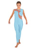 Solid Lycra Shadows Sleeveless Unitard