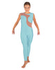 Solid Lycra Shadows Sleeveless Unitard