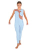 Solid Lycra Shadows Sleeveless Unitard