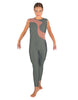 Solid Lycra Shadows Sleeveless Unitard