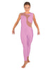 Solid Lycra Shadows Sleeveless Unitard