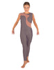 Solid Lycra Shadows Sleeveless Unitard
