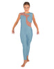 Solid Lycra Shadows Sleeveless Unitard