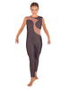 Solid Lycra Shadows Sleeveless Unitard