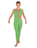 Solid Lycra Shadows Sleeveless Unitard