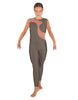 Solid Lycra Shadows Sleeveless Unitard