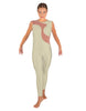 Solid Lycra Shadows Sleeveless Unitard