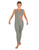 Solid Lycra Shadows Sleeveless Unitard
