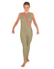 Solid Lycra Shadows Sleeveless Unitard