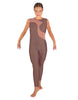 Solid Lycra Shadows Sleeveless Unitard