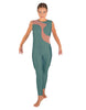 Solid Lycra Shadows Sleeveless Unitard