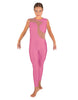 Solid Lycra Shadows Sleeveless Unitard