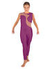 Solid Lycra Shadows Sleeveless Unitard