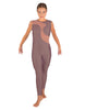 Solid Lycra Shadows Sleeveless Unitard