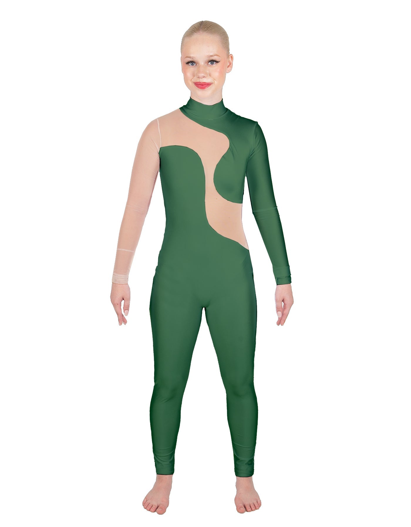 Solid Lycra Shadows Unitard