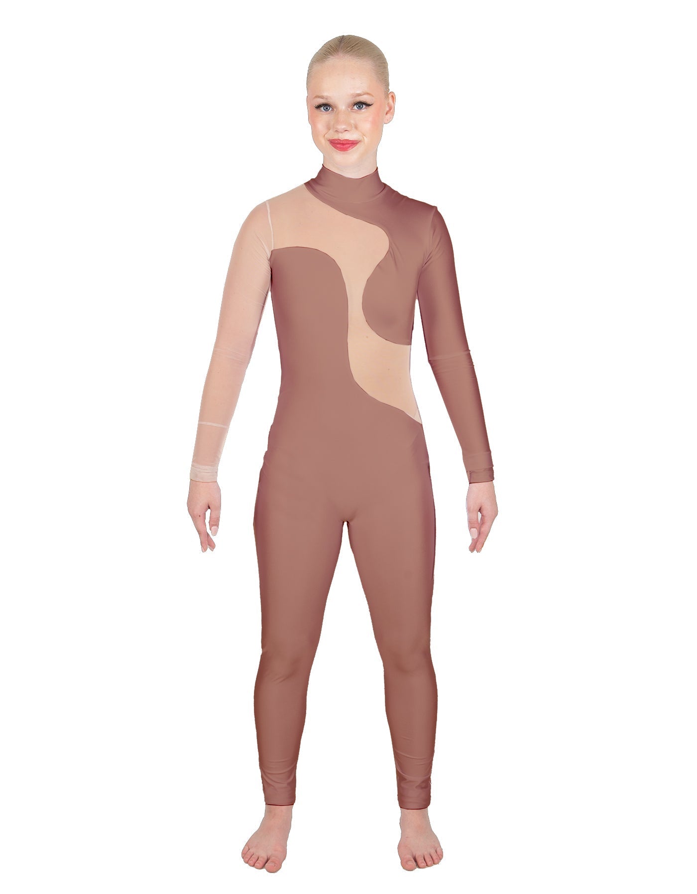 Solid Lycra Shadows Unitard
