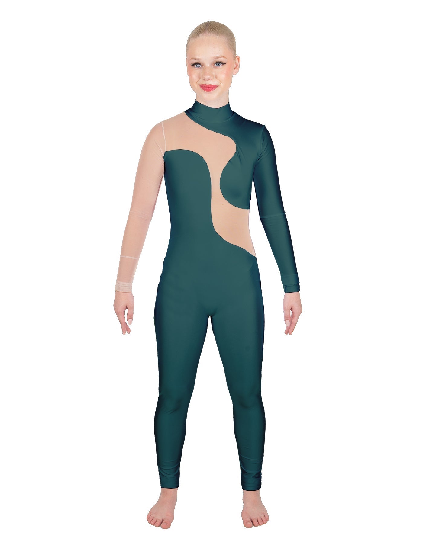 Solid Lycra Shadows Unitard