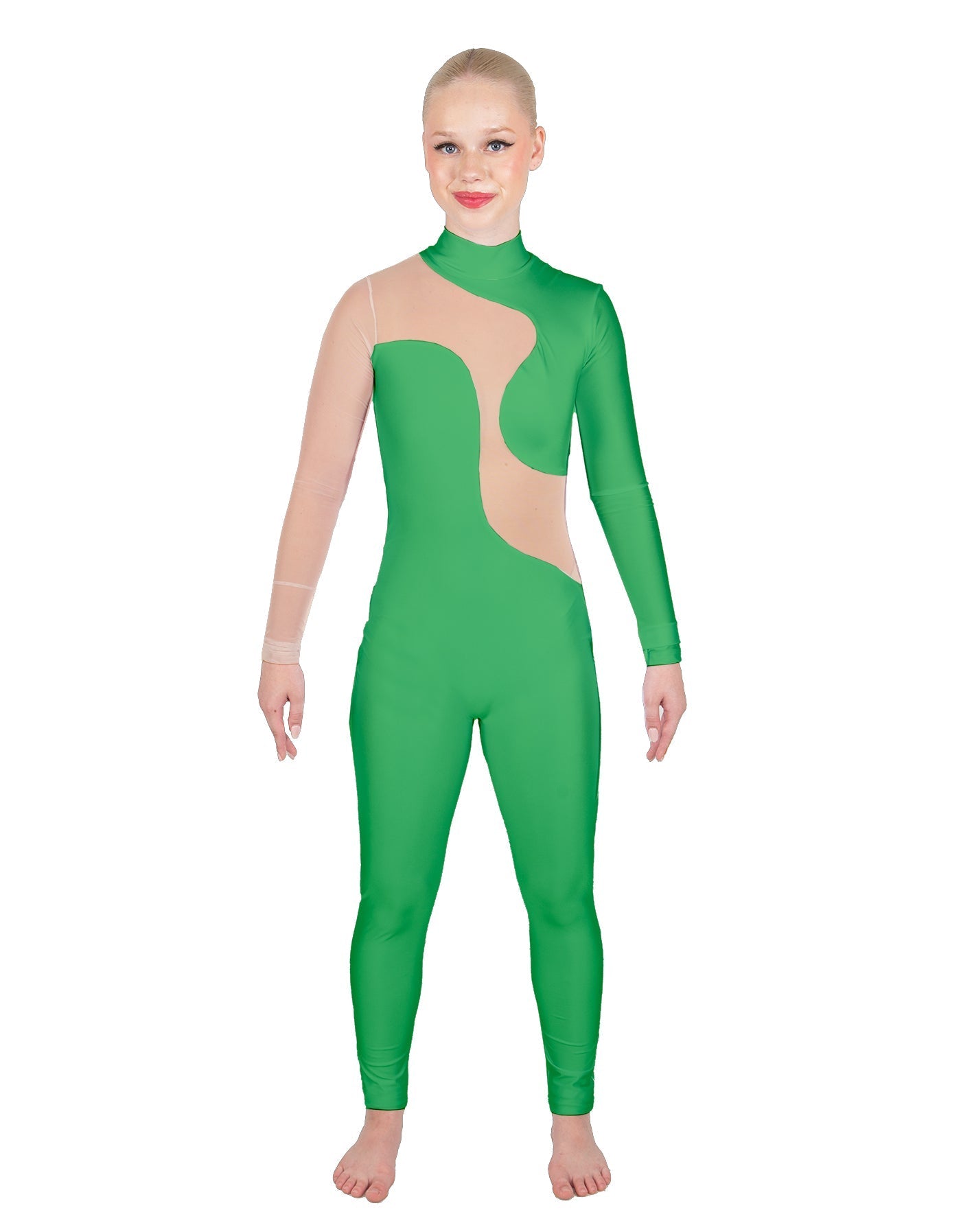 Solid Lycra Shadows Unitard