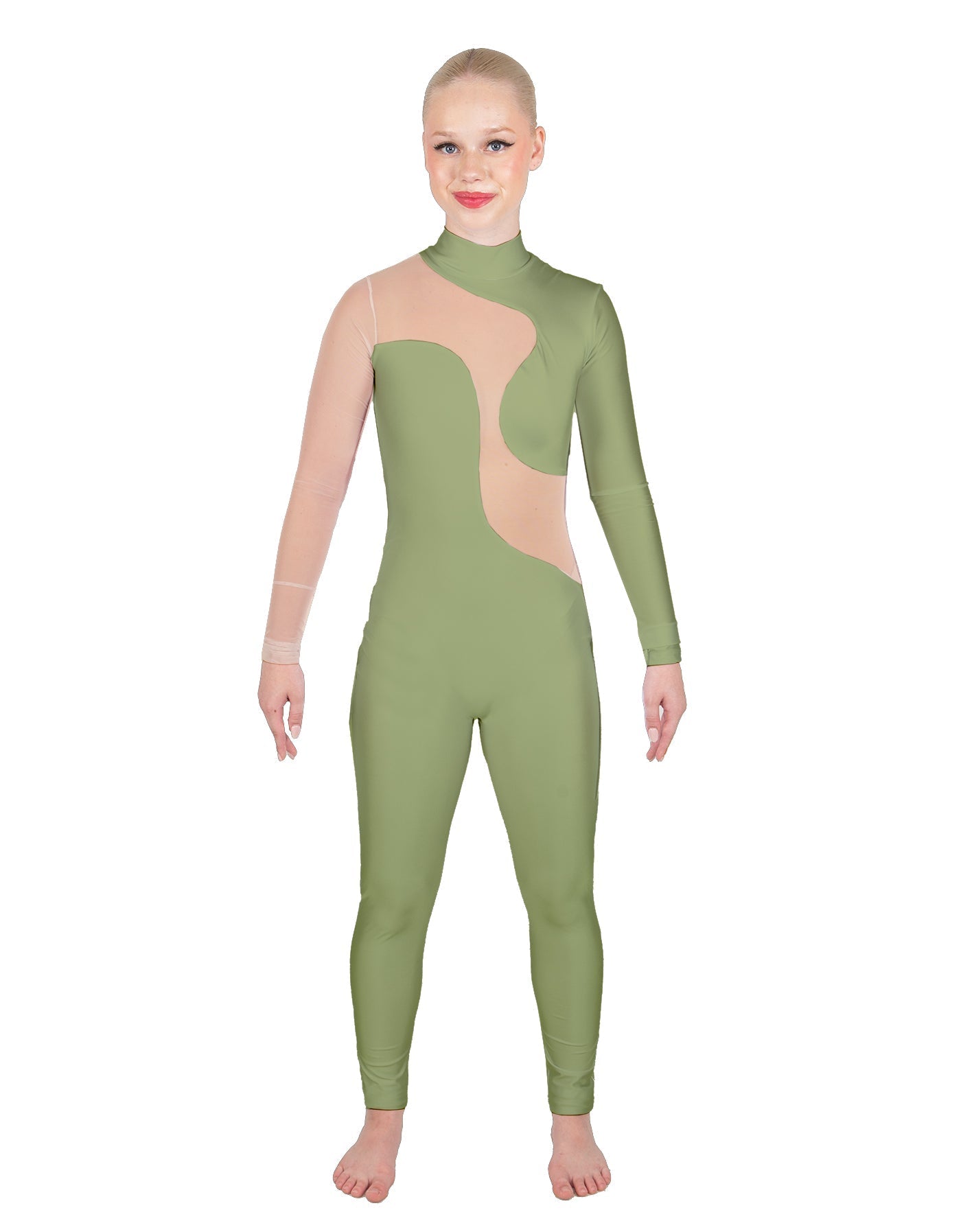 Solid Lycra Shadows Unitard