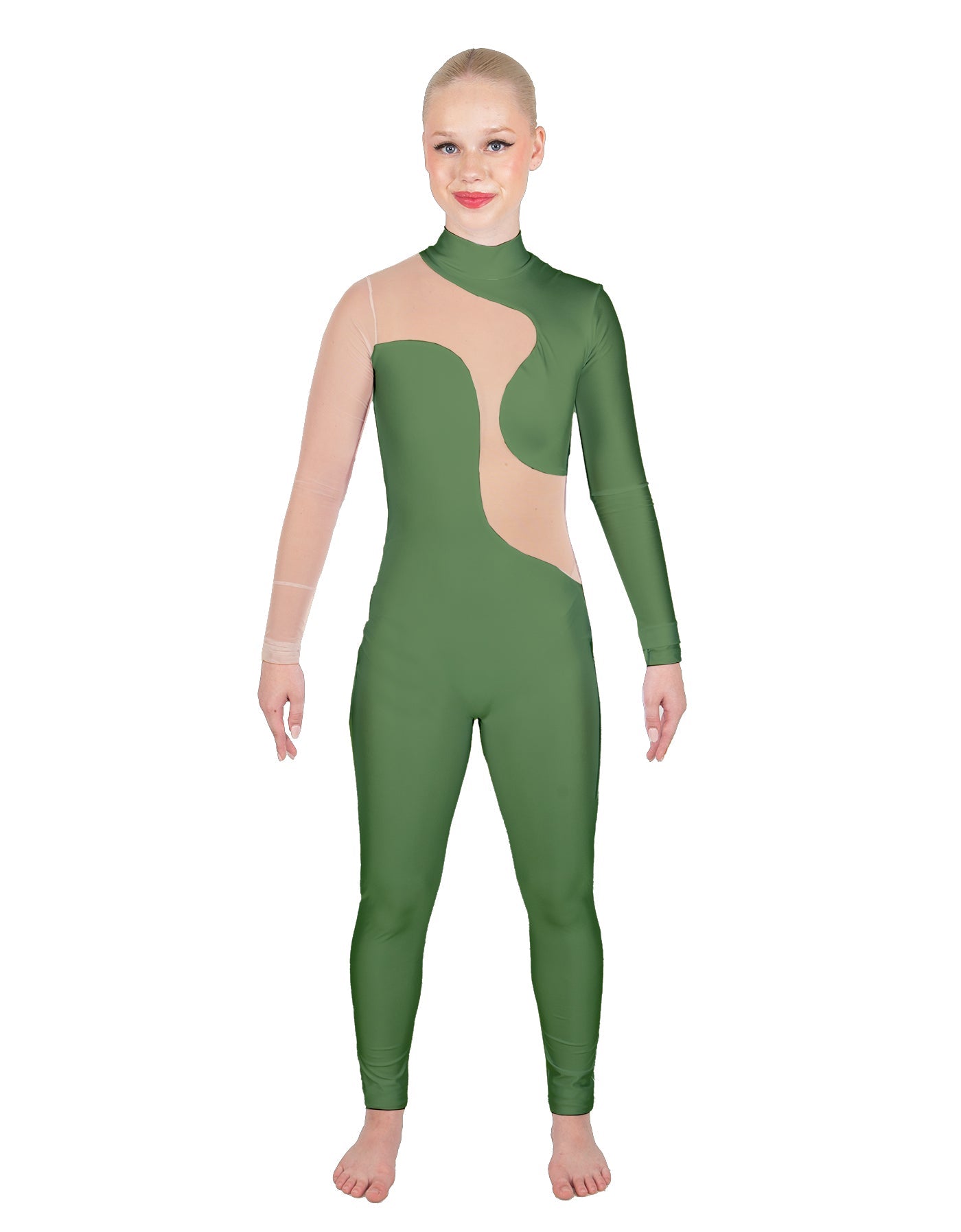 Solid Lycra Shadows Unitard