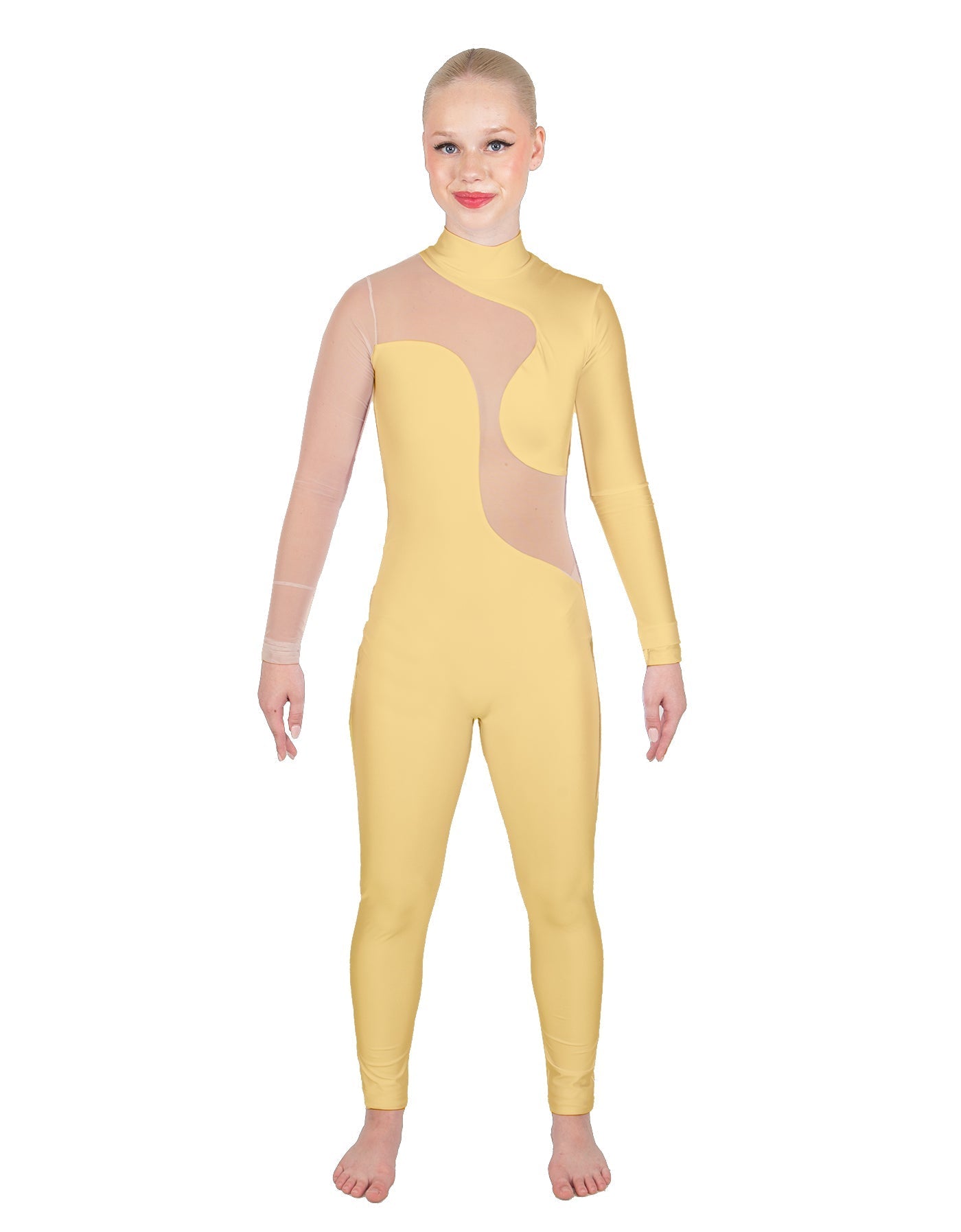 Solid Lycra Shadows Unitard