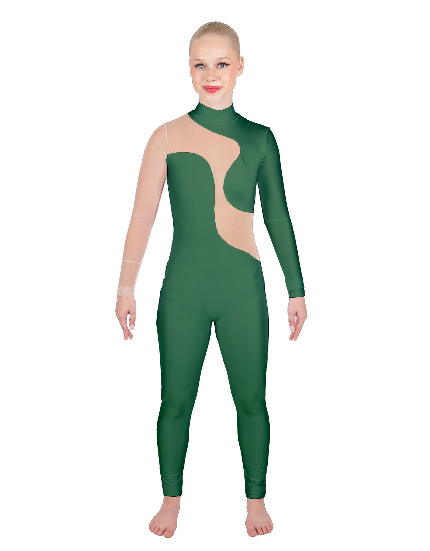 Solid Lycra Shadows Unitard